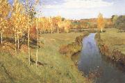 Isaac Ilich Levitan Golden Autumn (nn02) Spain oil painting reproduction